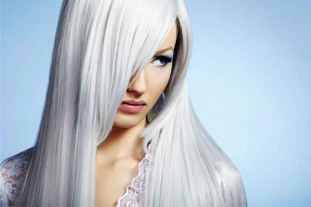 hair white